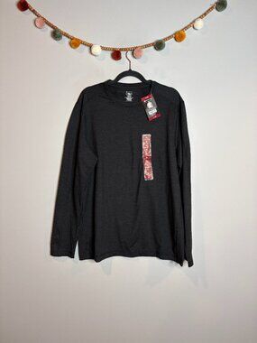 NWT Member's Mark Luxe Brushed Crew long sleeve activewear top
